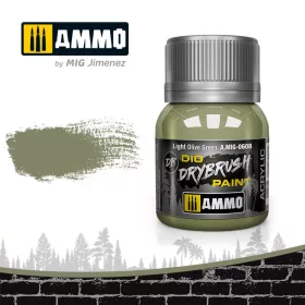 Ammo by Mig DRYBRUSH Light Olive Green
