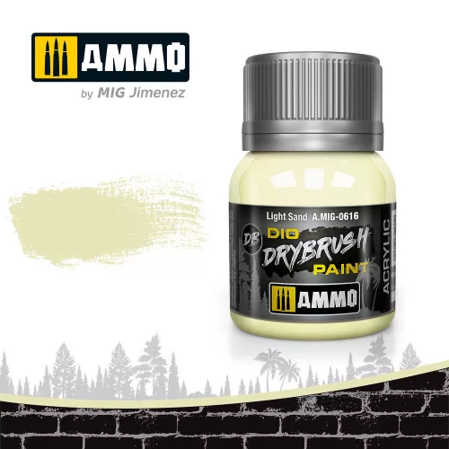 Ammo by Mig DRYBRUSH Light Sand