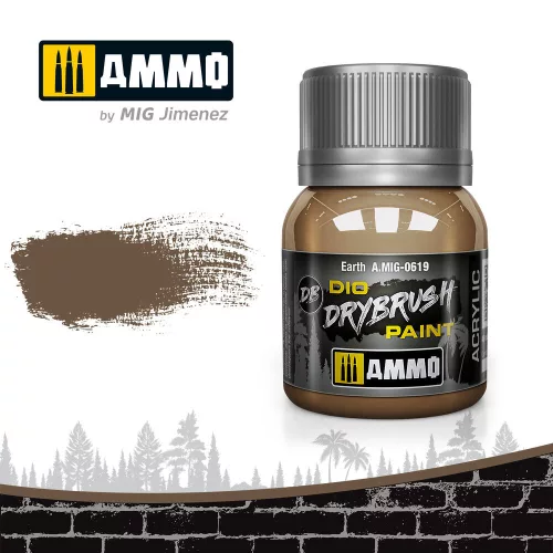 Ammo by Mig DRYBRUSH Earth