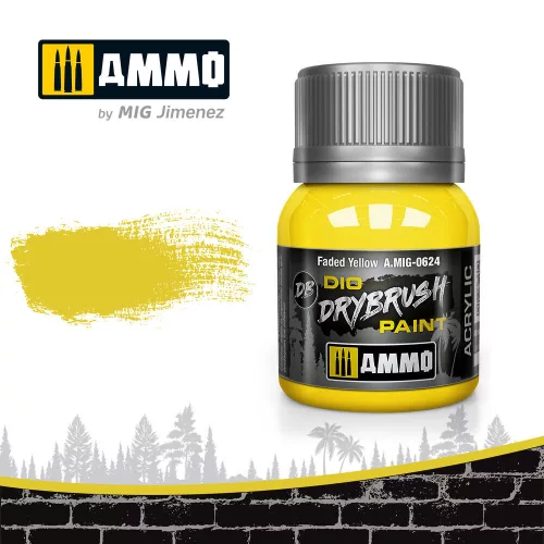 Ammo by Mig DRYBRUSH Faded Yellow