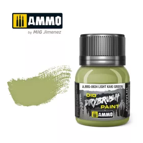 Ammo by Mig DRYBRUSH Light Khaki Green