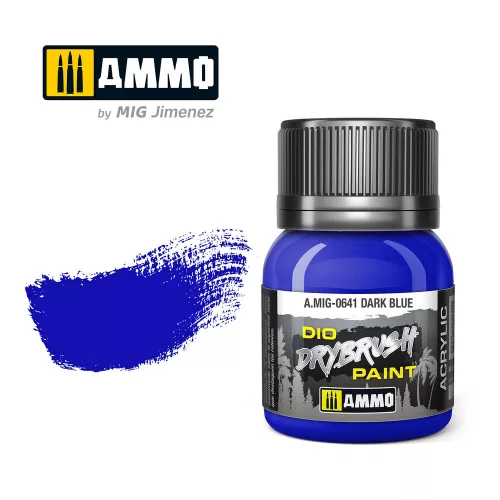 Ammo by Mig DRYBRUSH Dark Blue