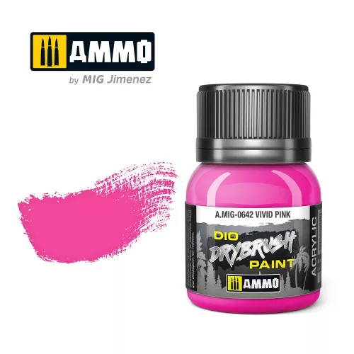 Ammo by Mig DRYBRUSH Vivid Pink