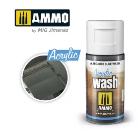 Ammo by Mig ACRYLIC WASH Blue Wash