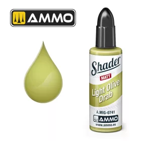 Ammo by Mig MATT SHADER Light Olive Draw