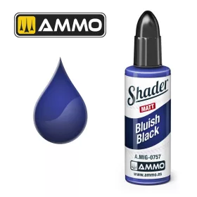 Ammo by Mig MATT SHADER Bluish Black