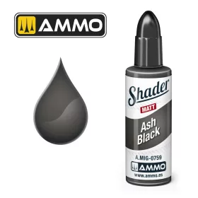 Ammo by Mig MATT SHADER Ash Black