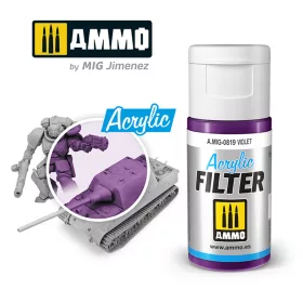 Ammo by Mig ACRYLIC FILTER Violet