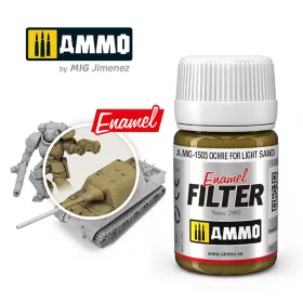 Ammo by Mig FILTER Ochre for Light Sand