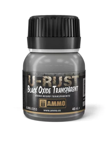 Ammo by Mig U-RUST Black Oxide Transparent (40mL)