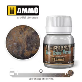 Ammo by Mig U-RUST Rust Oxide Patina (40mL)