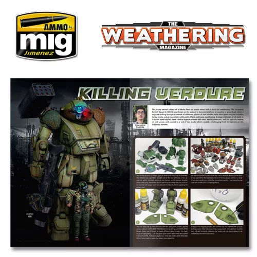 Ammo by Mig THE WEATHERING MAGAZINE 29 - Green (English)