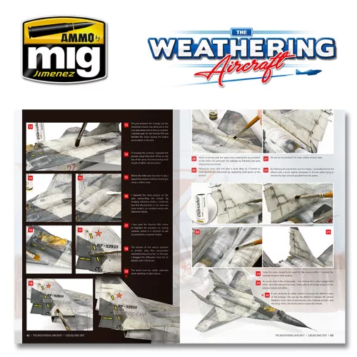 Ammo by Mig THE WEATHERING AIRCRAFT 15 - Grease and Dirt (English)