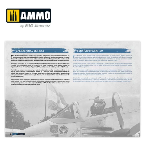 Ammo by Mig IA-58 Pucará - VISUAL MODELERS GUIDE (English, Castellano)