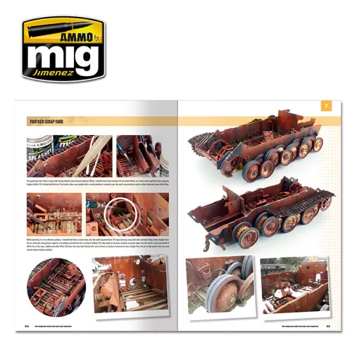 Ammo by Mig MODELLING SCHOOL - The Modeling Guide for Rust and Oxidation (English)