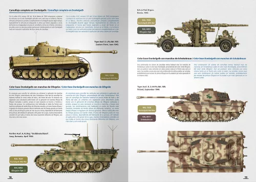 Ammo by Mig How to Paint Mid WWII German Tanks (FEB 1943 - SEP 1944) (English, Spanish)