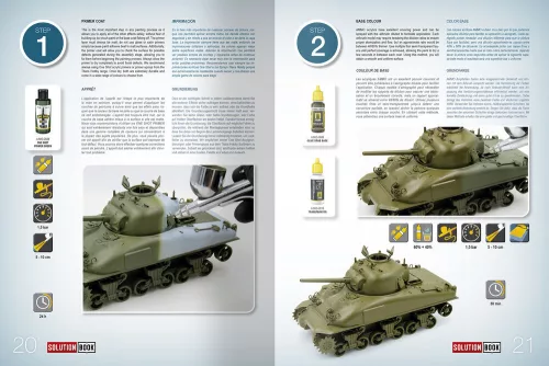 Ammo by Mig SOLUTION BOOK 22 - How to Paint WWII ETO vehicles - MULTILINGUAL BOOK