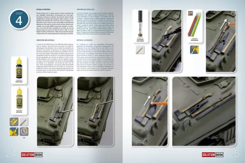 Ammo by Mig SOLUTION BOOK 22 - How to Paint WWII ETO vehicles - MULTILINGUAL BOOK