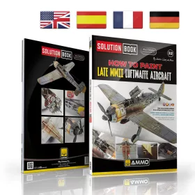   Ammo by Mig SOLUTION BOOK PREMIUM 32 - How to Paint Late WWII Luftwaffe Aircraft (Multilingual)
