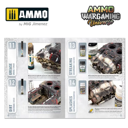 Ammo by Mig AMMO WARGAMING UNIVERSE Book 06 - Weathering Combat Vehicles (English, Castellano, Polski)