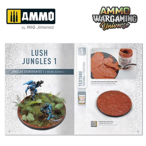 Ammo by Mig AMMO WARGAMING UNIVERSE Book 07 - Lush Jungles (English, Castellano, Polski)