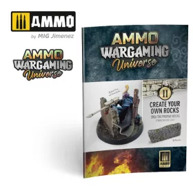   Ammo by Mig AMMO WARGAMING UNIVERSE Book 11 – Create your own Rocks (Multilingual Book)