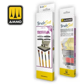 Ammo by Mig Dioramas Brushes Set