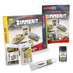   Ammo by Mig SOLUTION BOX MINI 31 - How to Apply ZIMMERIT in scale