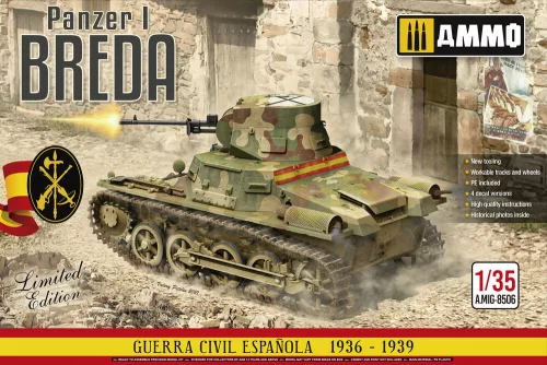 Ammo by Mig 1:35 1/35 Panzer I Ausf. A Breda - Spanish Civil War Light Tank Destroyer