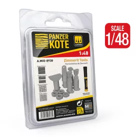 Ammo by Mig 1:48 PANZER KOTE Zimmerit Tools