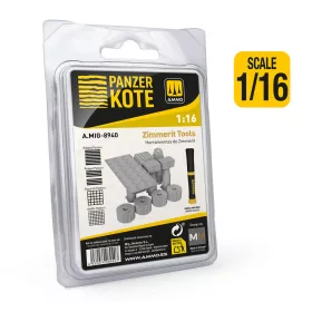 Ammo by Mig 1:16 PANZER KOTE Zimmerit Tools