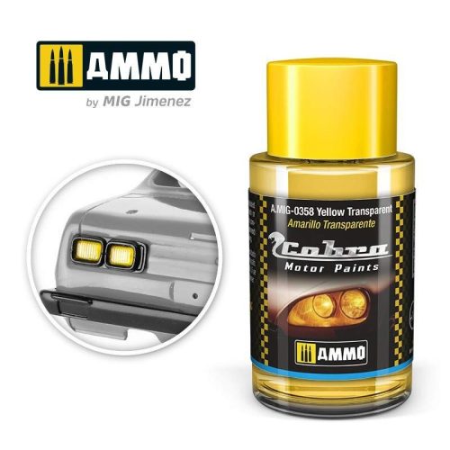 AMMO by MiG AMIG0358 Cobra Motor Yellow transparent