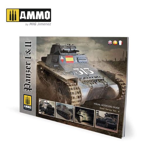 AMMO by Mig Panzer I & II – VISUAL MODELERS GUIDE ENGLISH, SPANISH, FRANÇAIS