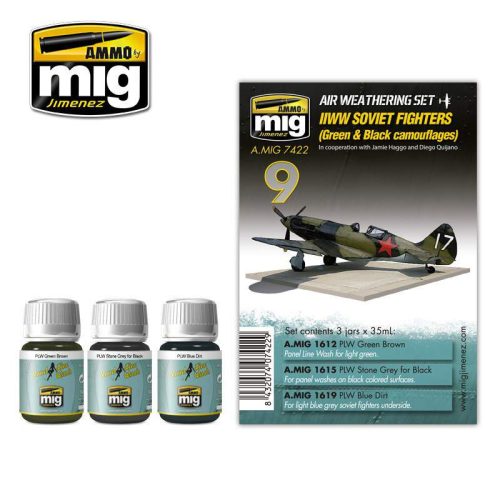 AMMO by Mig WWII Soviet Fighters (Green & Black Camouflages)