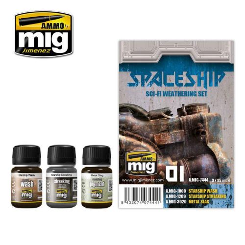 AMMO by Mig Spaceship Sci-Fi Weathering Set