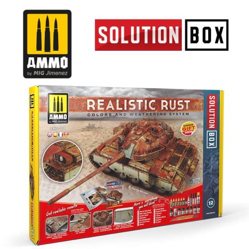 AMMO by Mig SOLUTION BOX  – Realistic Rust