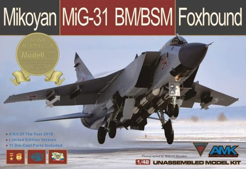 AMK - 1:48 Mikoyan MiG-31BM/BSM Foxhound (limited special edition)