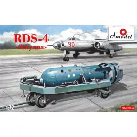 Amodel 1:72 Soviet atomic bomb RDS-4