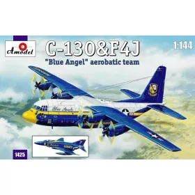   Amodel 1:144 C-130 & F4J 'Blue Angel' Aerobatic team