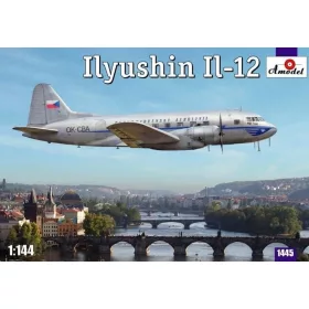 Amodel 1:144 Ilyushin IL-12 Czech airliner