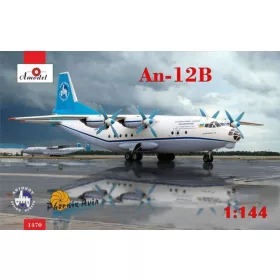 Amodel 1:144 Antonov An-12B cargo aircraft