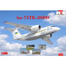 Amodel 1:144 Antonov An-74TK-300D cargo aircraft