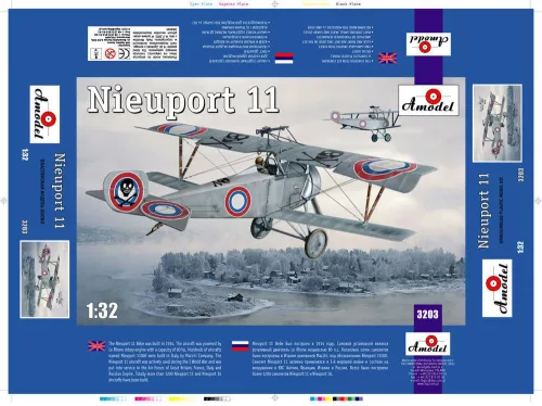 Amodel 1:32 Nieuport 11