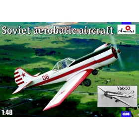 Amodel 1:48 Yak-53 Soviet aerobatic aircraft
