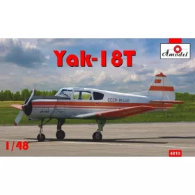 Amodel 1:48 Yakovlev Yak-18T Red Aeroflot