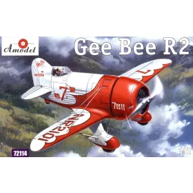Amodel 1:72 Gee Bee Super Sportster R2 Aircraft