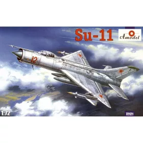 Amodel 1:72 Su-11 Soviet fighter-interceptor
