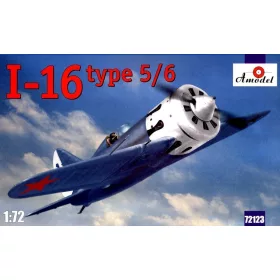 Amodel 1:72 I-16 type 5/6 Soviet fighter