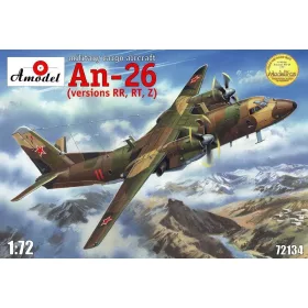 Amodel 1:72 Antonov An-26 RR,RT,Z version, military