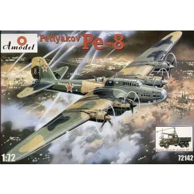 Amodel 1:72 Petlyakov Pe-8 & AS-2